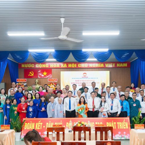 Đại hội đại biểu Mặt trận Tổ quốc Việt Nam và các tổ chức chính trị 8211 xã hội xã Phú Hòa Đông lần thứ I nhiệm kỳ 2025 8211 2030 thành công tốt đẹp