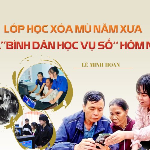 BÌNH DÂN HỌC VỤ SỐ MỘT YÊU CẦU CẤP THIẾT CỦA THỜI ĐẠI CHUYỂN ĐỔI SỐ