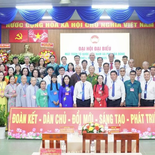 Phiên thứ nhất Đại hội đại biểu Mặt trận Tổ quốc Việt Nam xã Phú Hòa Đông lần thứ I nhiệm kỳ 2025 8211 2030