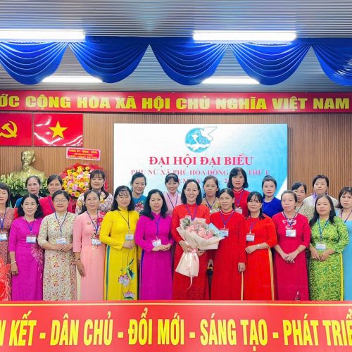 Đại hội đại biểu Phụ nữ xã Phú Hòa Đông lần thứ I nhiệm kỳ 20252030