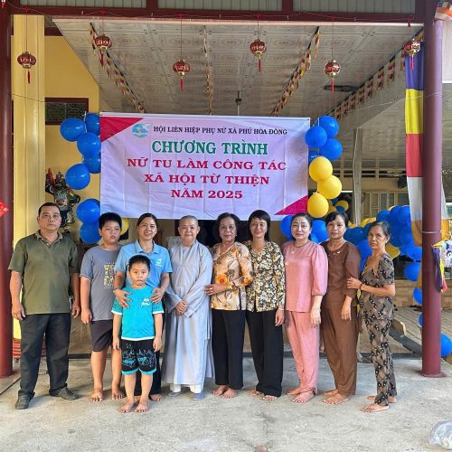 Chương trình 8220Nữ tu làm công tác xã hội từ thiện8221 năm 2025 lần 2