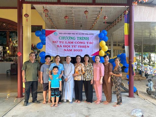 Chương trình 8220Nữ tu làm công tác xã hội từ thiện8221 năm 2025 lần 2