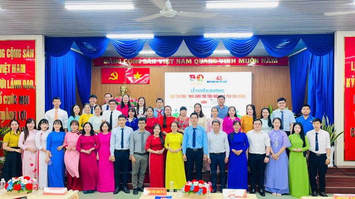 LỄ TUYÊN DƯƠNG NHÀ GIÁO TRẺ TIÊU BIỂU XÃ PHÚ HÒA ĐÔNG LẦN THỨ I, NĂM 2025