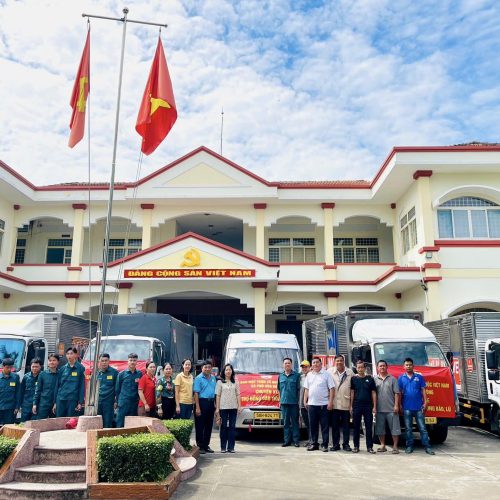 CẬP NHẬT HOẠT ĐỘNG HỖ TRỢ ĐỒNG BÀO MIỀN TRUNG TẠI XÃ PHÚ HÒA ĐÔNG