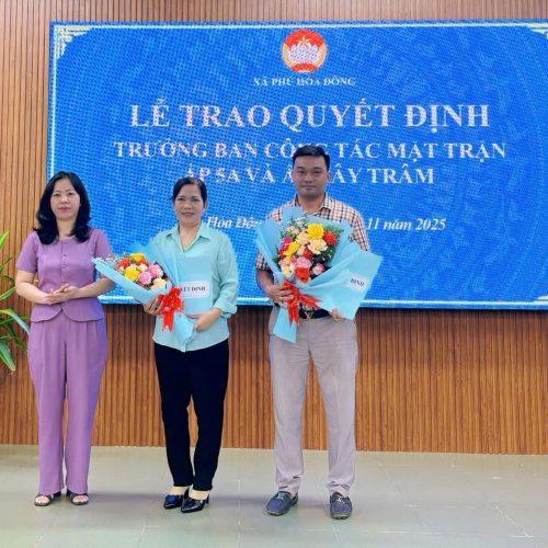 HỘI NGHỊ ỦY BAN MẶT TRẬN TỔ QUỐC VIỆT NAM XÃ PHÚ HÒA ĐÔNG LẦN THỨ HAI MỞ RỘNG VÀ GIAO BAN CÔNG TÁC MẶT TRẬN THÁNG 11 NĂM 2025