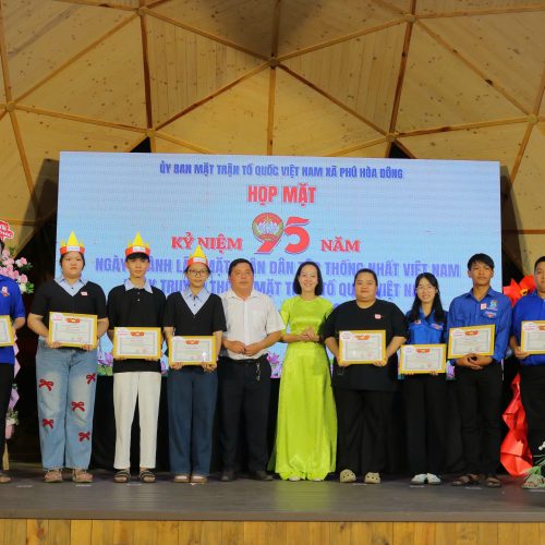 XÃ PHÚ HÒA ĐÔNG 8211 TỔ CHỨC HỘI THI RUNG CHUÔNG VÀNG TÌM HIỂU 95 NĂM NGÀY TRUYỀN THỐNG MẶT TRẬN TỔ QUỐC VIỆT NAM