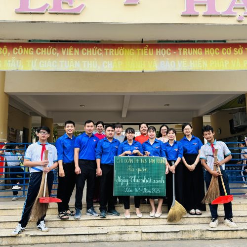 Đoàn xã Phú Hòa Đông tổ chức Ngày chủ nhật xanh lần thứ 163 năm 2025