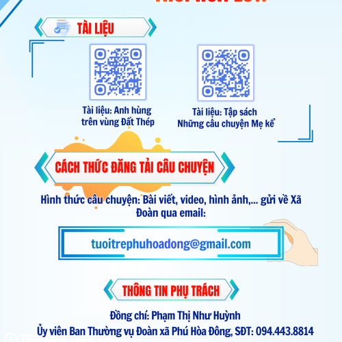 TRIỂN KHAI ĐỀ ÁN CÂU CHUYỆN THỜI HOA LỬA