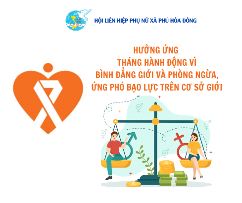 HƯỞNG ỨNG THÁNG HÀNH ĐỘNG VÌ BÌNH ĐẲNG GIỚI VÀ PHÒNG NGỪA ỨNG PHÓ VỚI BẠO LỰC TRÊN CƠ SỞ GIỚI NĂM 2025