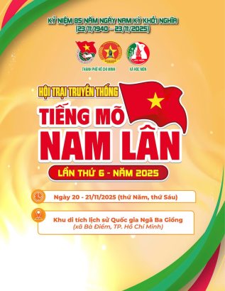 HỘI TRẠI TRUYỀN THỐNG 8220TIẾNG MÕ NAM LÂN8221 LẦN THỨ 6 8211 NĂM 2025