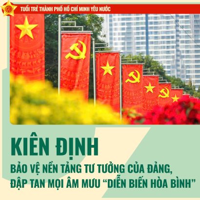 Kiên định bảo vệ nền tảng tư tưởng của Đảng, đập tan mọi âm mưu “diễn biến hòa bình”