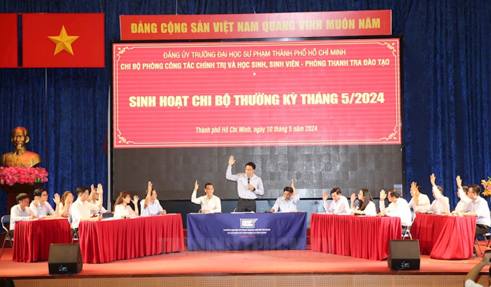 BAN THƯỜNG VỤ THÀNH ỦY THÀNH PHỐ HỒ CHÍ MINH BAN HÀNH HƯỚNG DẪN NỘI DUNG SINH HOẠT VÀ TIÊU CHÍ ĐÁNH GIÁ CHẤT LƯỢNG SINH HOẠT CHI BỘ TRONG GIAI ĐOẠN MỚI