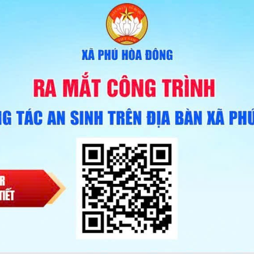 Bản đồ công tác an sinh xã Phú Hòa Đông