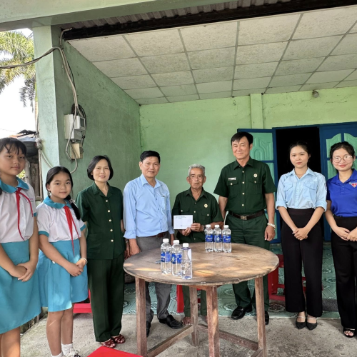 Tri ân Cựu chiến binh nhân kỷ niệm 81 năm Ngày thành lập Quân đội Nhân dân Việt Nam