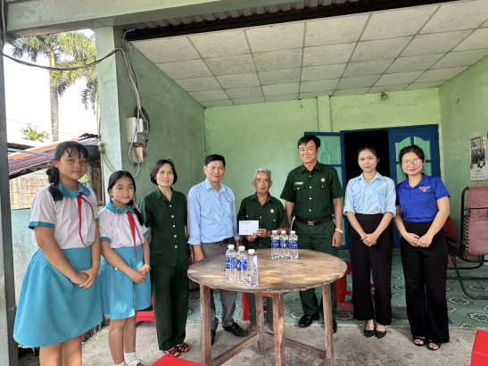 Tri ân Cựu chiến binh nhân kỷ niệm 81 năm Ngày thành lập Quân đội Nhân dân Việt Nam