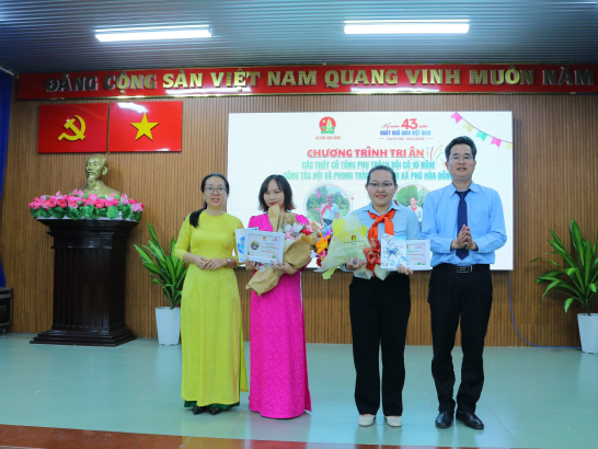 TRI ÂN CÁC THẦY CÔ TỔNG PHỤ TRÁCH ĐỘI XÃ PHÚ HOÀ ĐÔNG