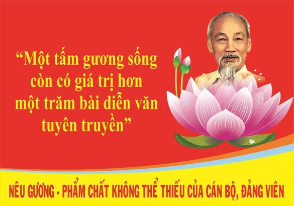 BÁC HỒ NÓI VỀ VẤN ĐỀ NÊU GƯƠNG CỦA CÁN BỘ ĐẢNG VIÊN