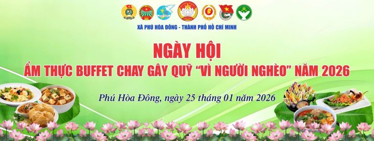 NGÀY HỘI ẨM THỰC BUFFET CHAY GÂY QUỸ “VÌ NGƯỜI NGHÈO” NĂM 2026