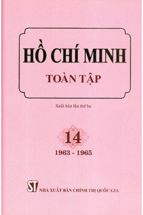 Hồ Chí Minh Toàn tập – Tập 14