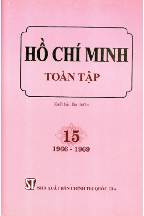 Hồ Chí Minh Toàn tập – Tập 15
