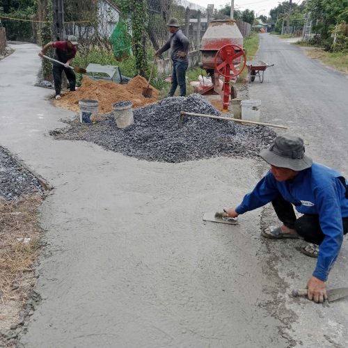 Chung tay xây dựng Phú Hòa Đông giàu đẹp