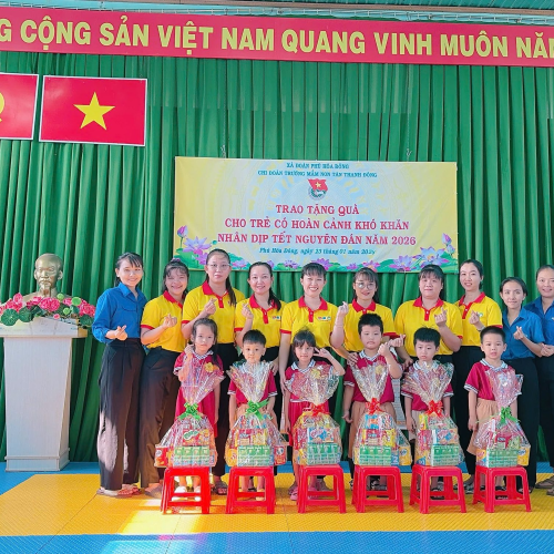 Sôi nổi các hoạt động Ngày cao điểm 8220Xuân sẻ chia8221 của Tuổi trẻ Phú Hòa Đông