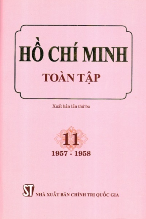 Hồ Chí Minh Toàn tập – Tập 11