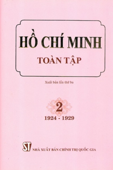 Hồ Chí Minh Toàn tập – Tập 2