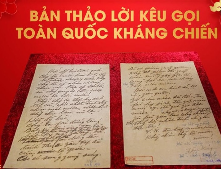 Chủ tịch Hồ Chí Minh đọc lời kêu gọi toàn quốc kháng chiến (ngày 19/12/1946)