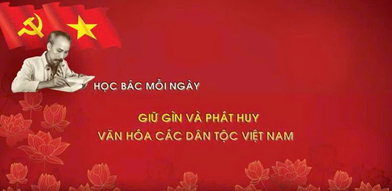 Video: Học Bác mỗi ngày: Giữ gìn và phát huy văn hóa các dân tộc Việt Nam