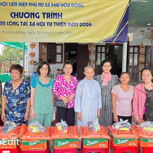 CHƯƠNG TRÌNH NỮ TU LÀM CÔNG TÁC XÃ HỘI TỪ THIỆN NĂM 2026