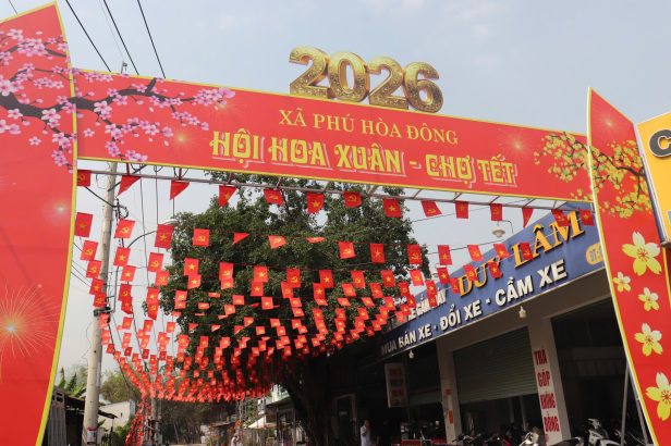 SẴN SÀNG KHAI MẠC HỘI HOA XUÂN – CHỢ HOA TẾT XUÂN BÍNH NGỌ 2026