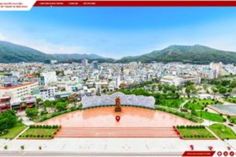 Tượng đài Nguyễn Sinh Sắc – Nguyễn Tất Thành tại Bình Định