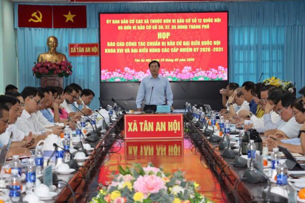 Họp về công tác chuẩn bị bầu cử đại biểu Quốc hội Khóa XVI và đại biểu Hội đồng nhân dân các cấp nhiệm kỳ 2026 – 2031
