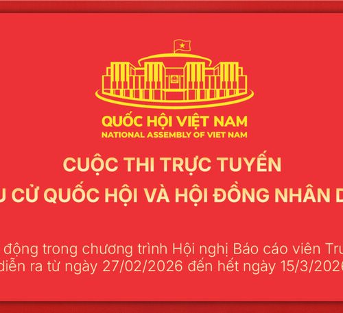 Infographic Cuộc thi trực tuyến tìm hiểu bầu cử Quốc hội và Hội đồng nhân dân các cấp