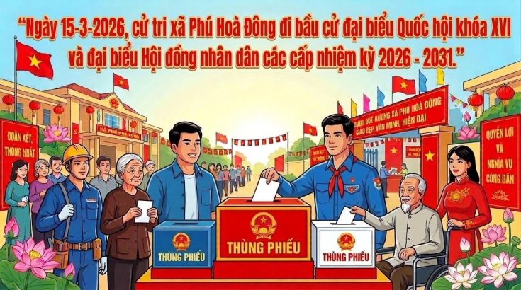 QUY TRÌNH BỎ PHIẾU BẦU CỬ ĐẠI BIỂU QUỐC HỘI KHOÁ XVI VÀ ĐẠI BIỂU HĐND CÁC CẤP NHIỆM KỲ 2026 8211 2031