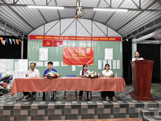 TỔ ĐẠI BIỂU HĐND XÃ PHÚ HÒA ĐÔNG TIẾP XÚC CỬ TRI VẬN ĐỘNG BẦU CỬ NHIỆM KỲ 20262031