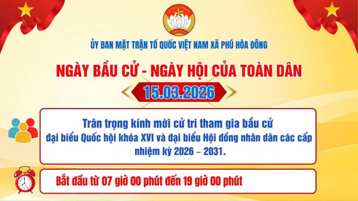 NGÀY BẦU CỬ – NGÀY HỘI CỦA TOÀN DÂN