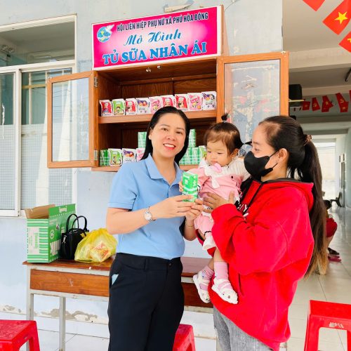 TIẾP TỤC THỰC HIỆN MÔ HÌNH TỦ SỮA NHÂN ÁI