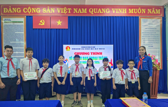 CHƯƠNG TRÌNH VÌ NGƯỜI BẠN NGOẠI THÀNH NĂM HỌC 2025 8211 2026