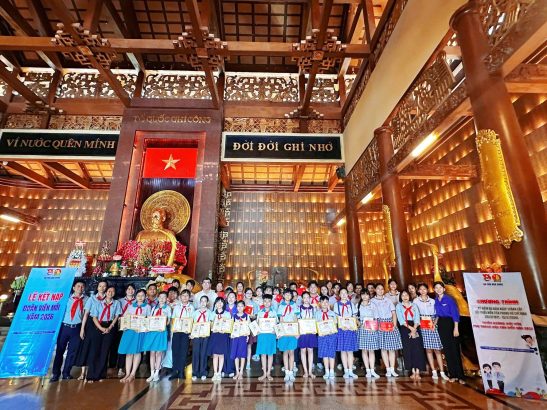 LỄ KỶ NIỆM 85 NĂM NGÀY THÀNH LẬP ĐỘI TNTP HỒ CHÍ MINH VÀ TUYÊN DƯƠNG CÁC GƯƠNG TIÊU BIỂU NĂM HỌC 2025 – 2026