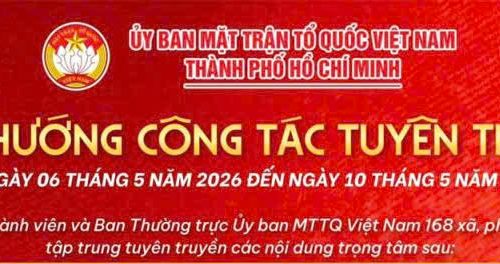 ĐỊNH HƯỚNG CÔNG TÁC TUYÊN TRUYỀN TỪ NGÀY 0652026 ĐẾN NGÀY 1052026