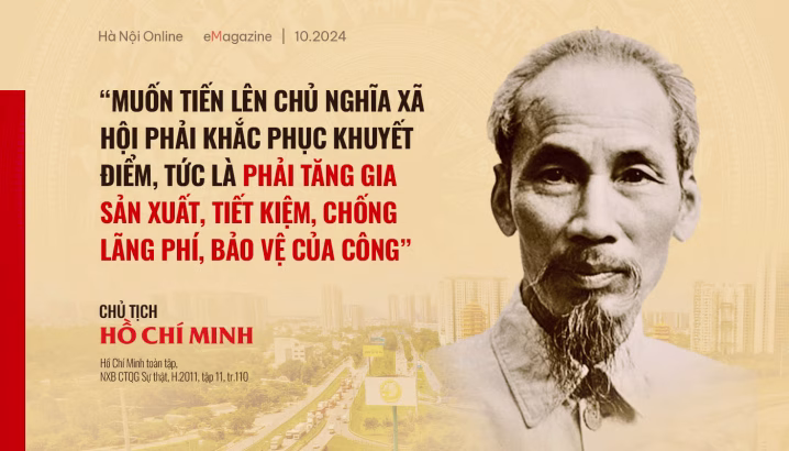 VẬN DỤNG TƯ TƯỞNG HỒ CHÍ MINH VỀ THỰC HÀNH TIẾT KIỆM CHỐNG LÃNG PHÍ TRONG GIAI ĐOẠN HIỆN NAY