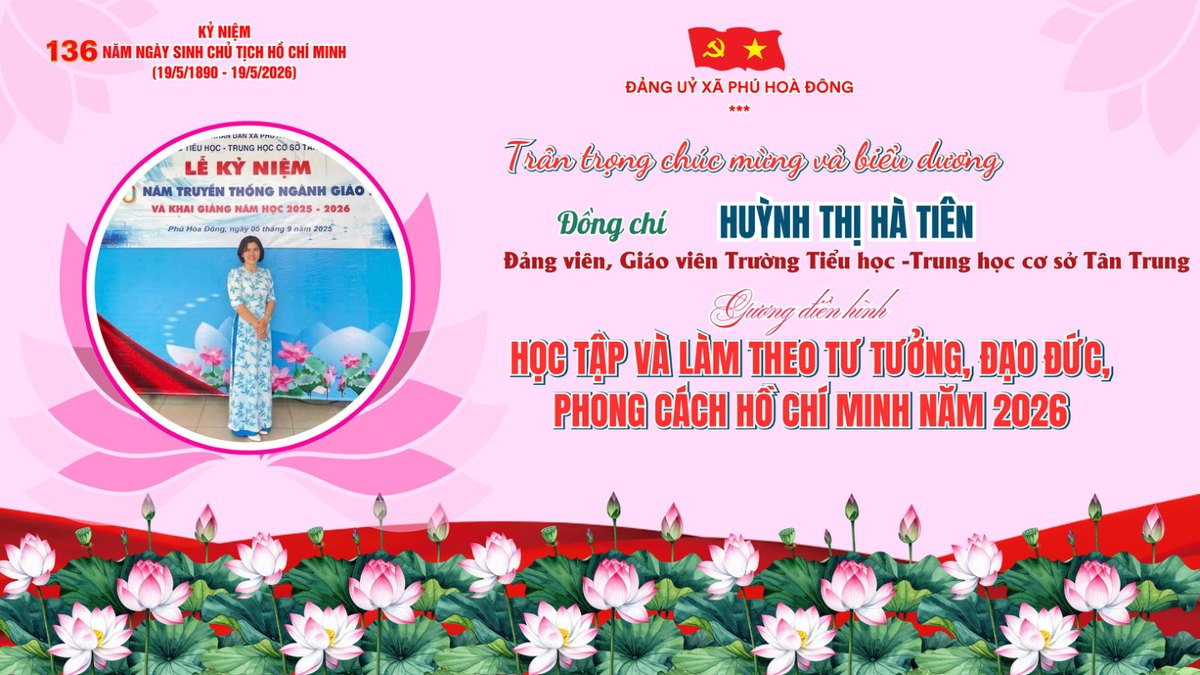 Đồng chí Huỳnh Thị Hà Tiên