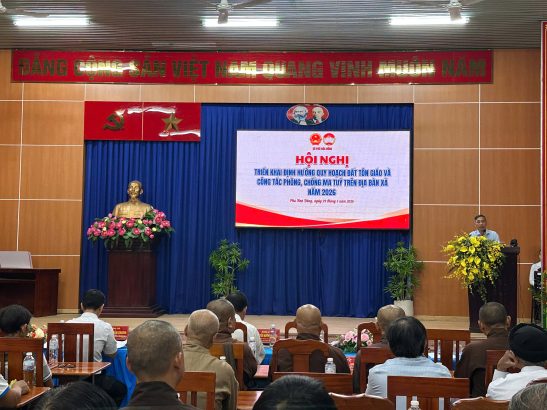 TRIỂN KHAI ĐỊNH HƯỚNG QUY HOẠCH SỬ DỤNG ĐẤT GIAI ĐOẠN 20252030 VÀ CÔNG TÁC PHÒNG CHỐNG MA TÚY ĐẾN CÁC TÔN GIÁO TRÊN ĐỊA BÀN XÃ PHÚ HÒA ĐÔNG