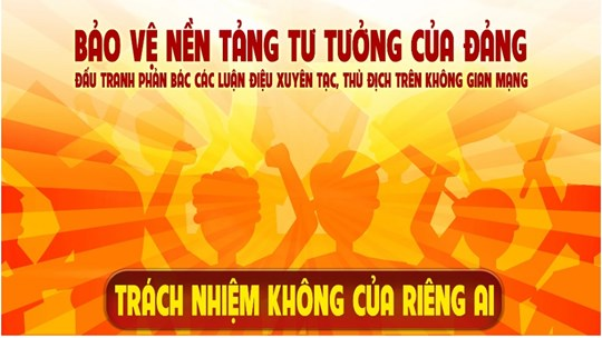 Không gian mạngmặt trận tư tưởng không tiếng súng Nhận diện đấu tranh và kiến tạo