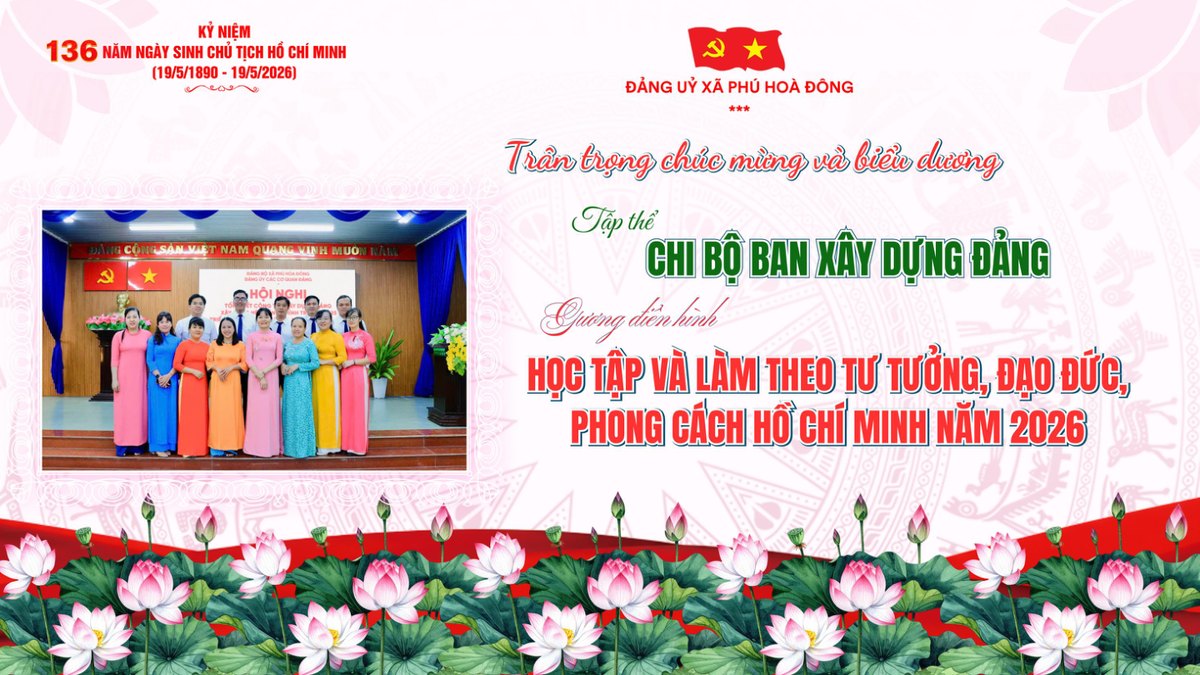 Tập thể Chi bộ Ban Xây dựng Đảng