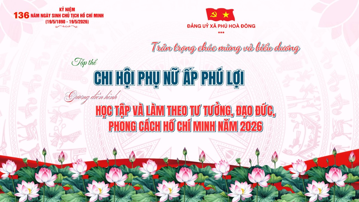 Tập thể Chi hội Phụ nữ Ấp Phú Lợi