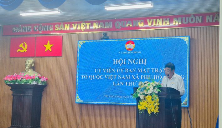 HỘI NGHỊ ỦY VIÊN ỦY BAN MTTQ VIỆT NAM XÃ LẦN THỨ IV (MỞ RỘNG)