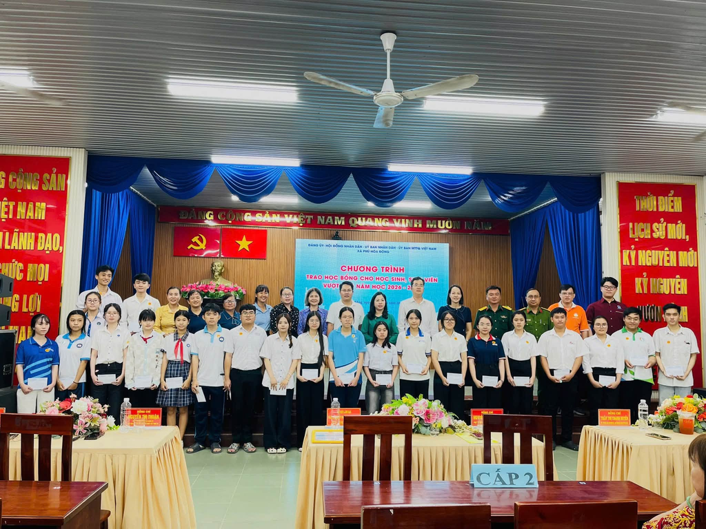 CHƯƠNG TRÌNH TRAO HỌC BỔNG NGUYỄN HỮU THỌ NĂM 2026